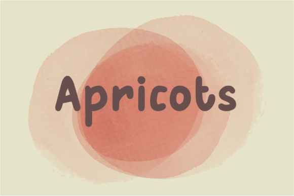Apricots: A Handwritten Font for Creative Branding