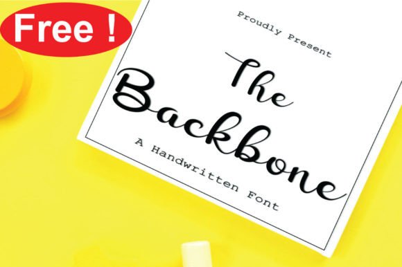 Backbone: A Timeless Handwritten Font