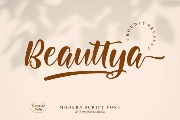 Beauttya: A Font for Polished Branding