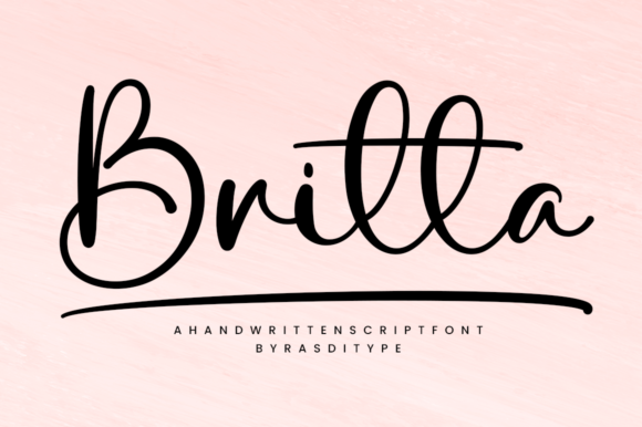 Britta: A Beautiful Font for Business