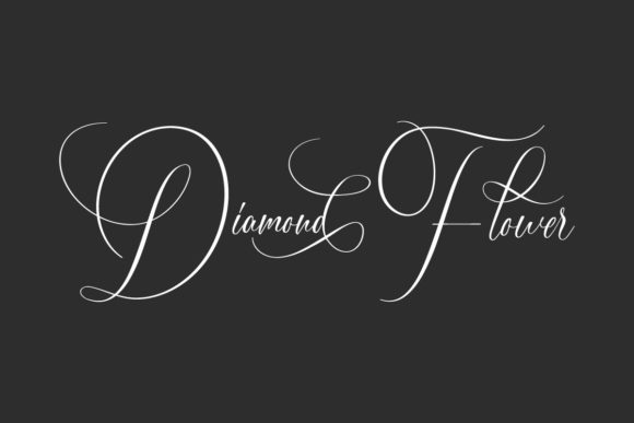 Diamond Flower: A Script Font for Creative Campaigns