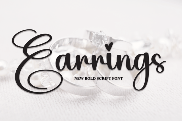 Earrings: A Font That Speaks Volumes