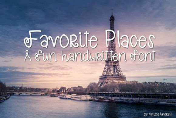 Favorite Places Font Review