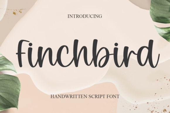 Finchbird: A Refined Script Font