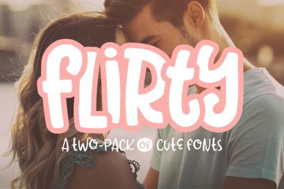 Flirty: A Sweet Handwritten Font