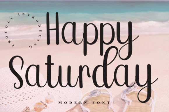 Happy Saturday Font for Bold Campaigns