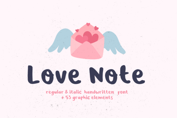 Love Note: A Sweet Hand-Lettered Font