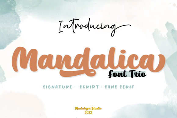Mandalica: A Stylish Script Font