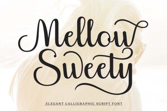 Mellow Sweety Font: Elegant Script for Web Design