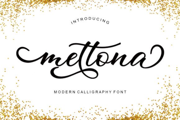 Mettona: A Stylish Script Font
