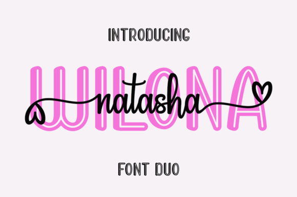 Natasha Wilona Font for Web Design