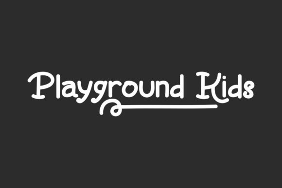 Playground Kids: A Playful Handwritten Font for Editorial Design