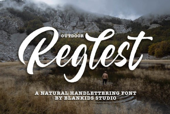 Reglest: A Modern Handlettering Font