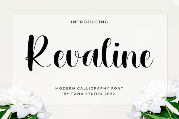Revaline: A Delicate Script Font