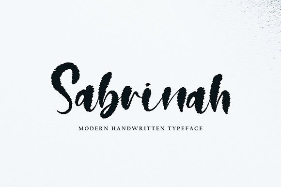 Sabrinah: A Bold Script Font