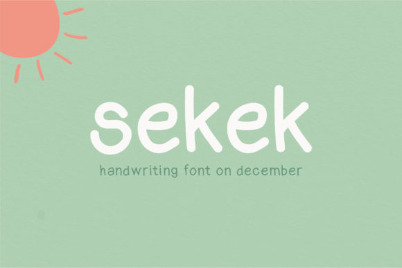 Sekek: A Playful Font for Creative Projects
