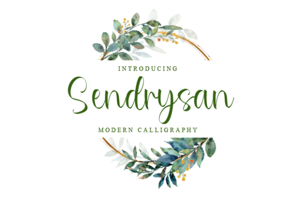 Sendrysan: A Font That Speaks Volumes