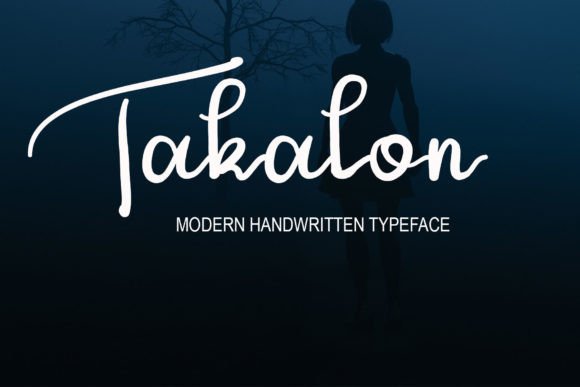 Takalon: A Handwritten Font for Creative Campaigns