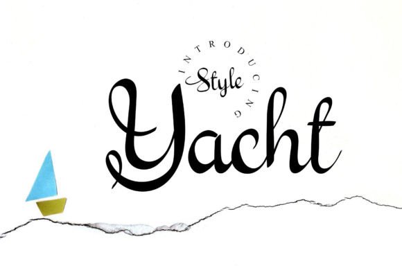 Yacht: A Elegant Script Font
